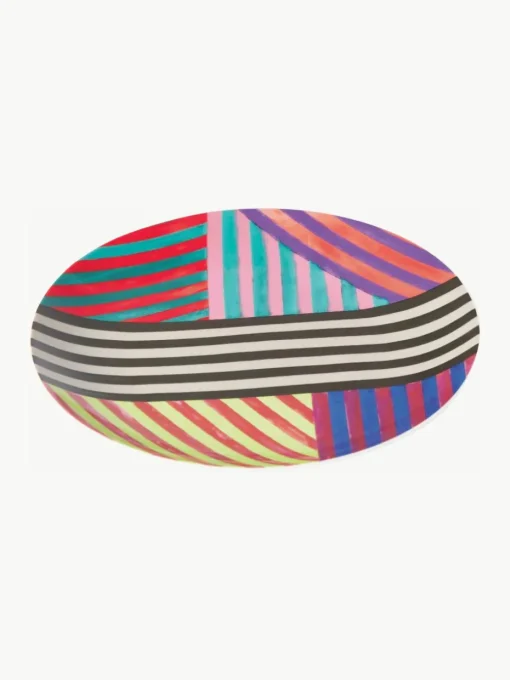 Designer ontbijtborden Carol van porselein, set van 4