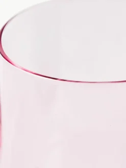Designer waterglas Favourite LOVE met opschrift