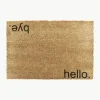 Deurmat Hello Bye