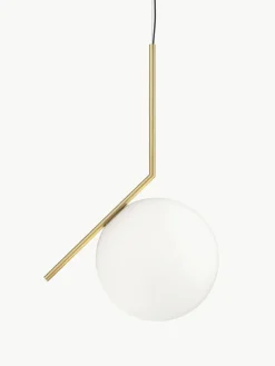 Dimbare hanglamp IC Lights, mondgeblazen