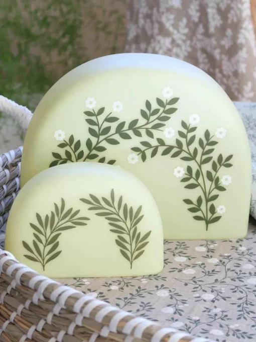 Dimbare kinderkamerlamp Rainbow Leaves met timerfunctie