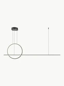 Dimbare LED hanglamp Halo met kleurverandering en afstandsbediening