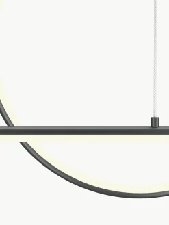 Dimbare LED hanglamp Halo met kleurverandering en afstandsbediening