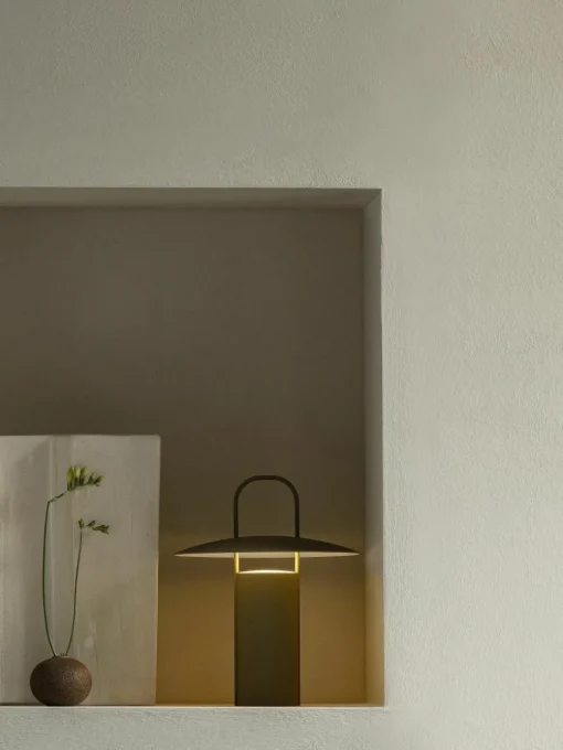 Dimbare LED tafellamp Ray met USB-aansluiting