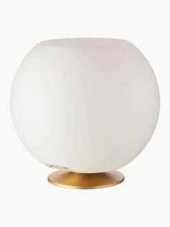 Dimbare LED tafellamp Sphere met Bluetooth-luidspreker en flessenkoeler