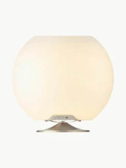 Dimbare LED tafellamp Sphere met Bluetooth-luidspreker en flessenkoeler