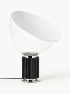 Dimbare LED tafellamp Taccia Small, mondgeblazen