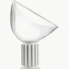 Dimbare LED tafellamp Taccia van mondgeblazen glas