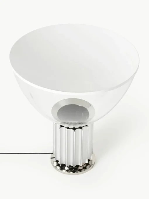 Dimbare LED tafellamp Taccia Small, mondgeblazen