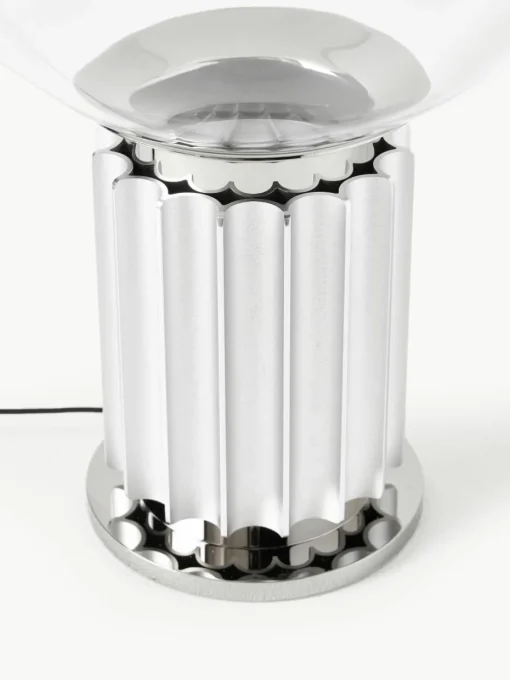 Dimbare LED tafellamp Taccia Small, mondgeblazen