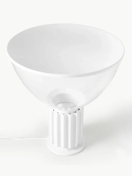 Dimbare LED tafellamp Taccia Small, mondgeblazen