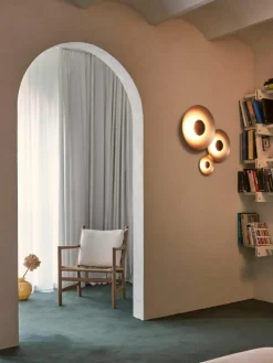 Dimbare LED wandlamp Ginger, verschillende formaten