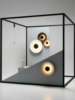 Dimbare LED wandlamp Ginger, verschillende formaten