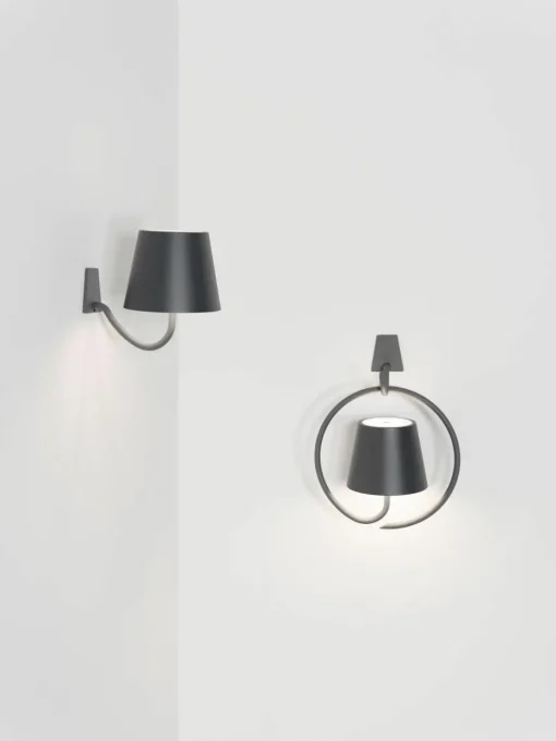 Dimbare LED wandlamp Poldina