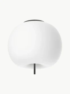 Dimbare plafondlamp Kushi, mondgeblazen