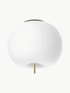 Dimbare plafondlamp Kushi, mondgeblazen