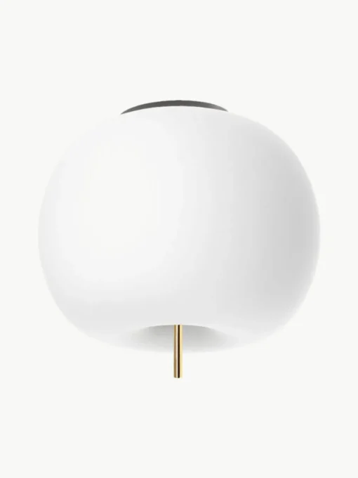 Dimbare plafondlamp Kushi, mondgeblazen