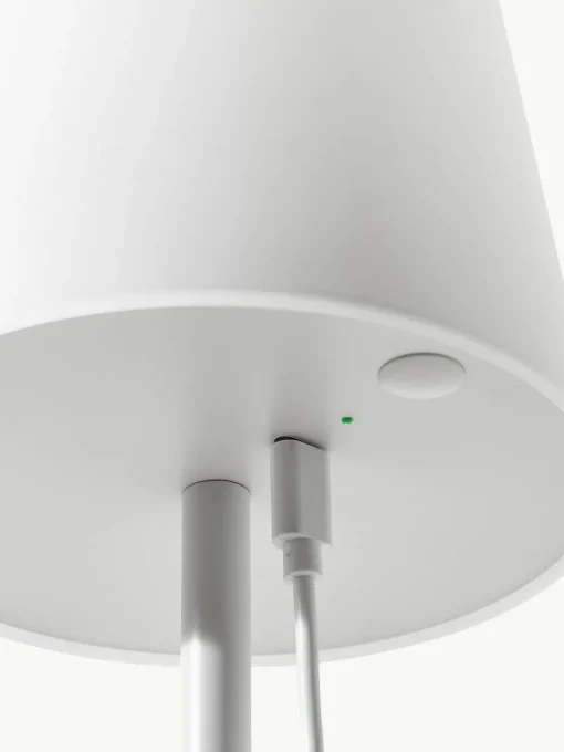 Dimbare tafellamp Fausta met USB-aansluiting