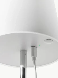 Dimbare tafellamp Fausta met USB-aansluiting
