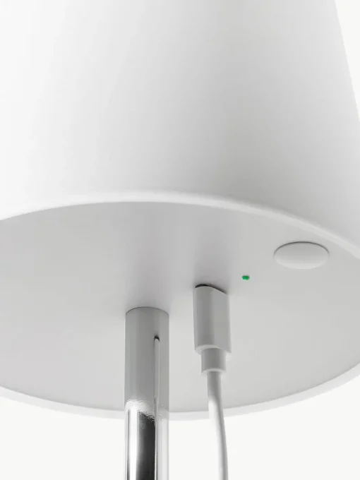Dimbare tafellamp Fausta met USB-aansluiting