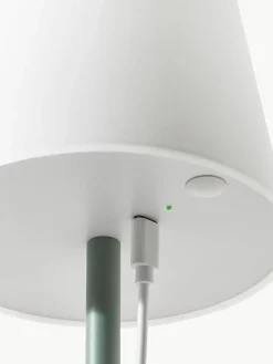 Dimbare tafellamp Fausta met USB-aansluiting