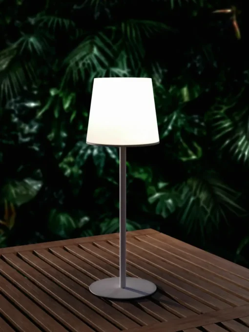 Dimbare tafellamp Fausta met USB-aansluiting