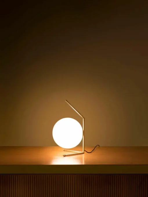 Dimbare tafellamp IC Lights, mondgeblazen