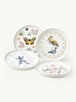 Dinerbord Flamboyant, set van 4