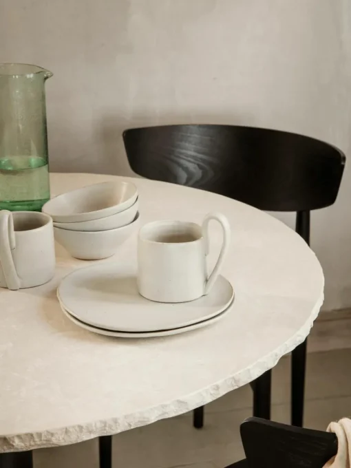Dinerbord Flow van keramiek