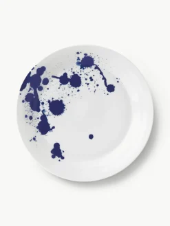 Dinerbord Pacific blauw van porselein