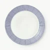 Dinerbord Pacific blauw van porselein