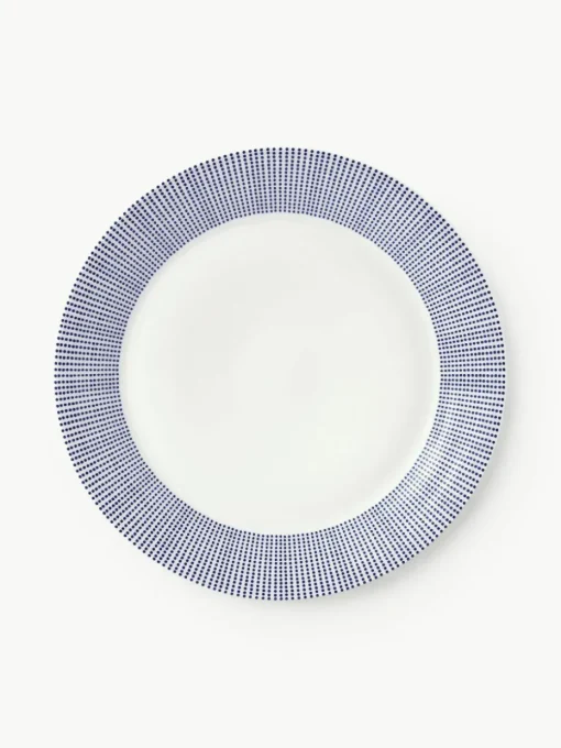 Dinerbord Pacific blauw van porselein
