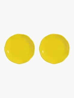 Dinerbord Perle van beenderporselein, 2 stuks