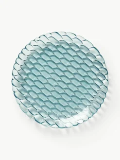 Dinerborden Jellies met structuurpatroon, 4 stuks