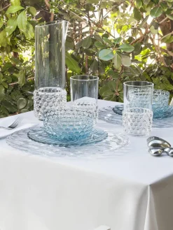 Dinerborden Jellies met structuurpatroon, 4 stuks