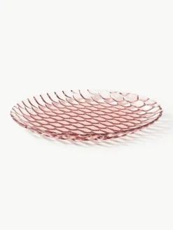 Dinerborden Jellies met structuurpatroon, 4 stuks