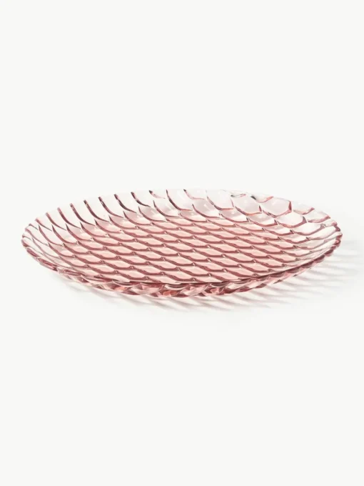Dinerborden Jellies met structuurpatroon, 4 stuks
