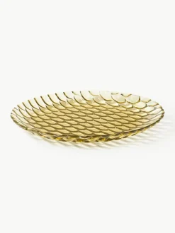 Dinerborden Jellies met structuurpatroon, 4 stuks