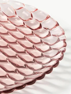 Dinerborden Jellies met structuurpatroon, 4 stuks