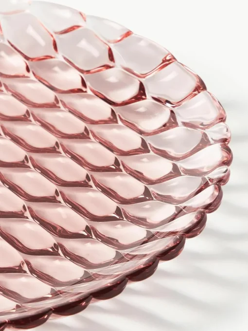 Dinerborden Jellies met structuurpatroon, 4 stuks