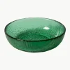 Dipschalen The Emeralds van glas, 2 stuks