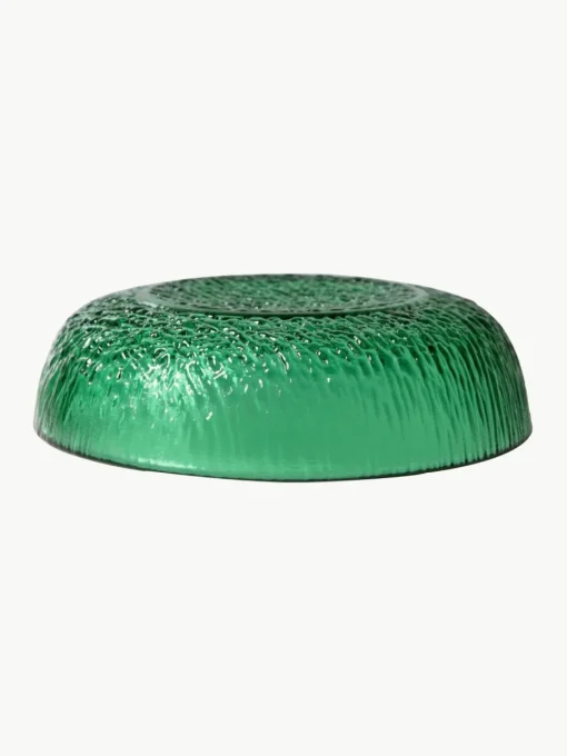 Dipschalen The Emeralds van glas, 2 stuks