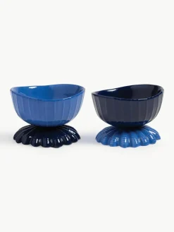 Dolomieten schaaltjes met schelpdieren, set van 2