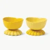 Dolomieten schaaltjes met schelpdieren, set van 2
