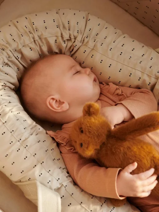 Draagbaar babynestje Gro van katoen