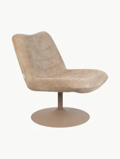 Draaibar corduroy loungefauteuil Bubba