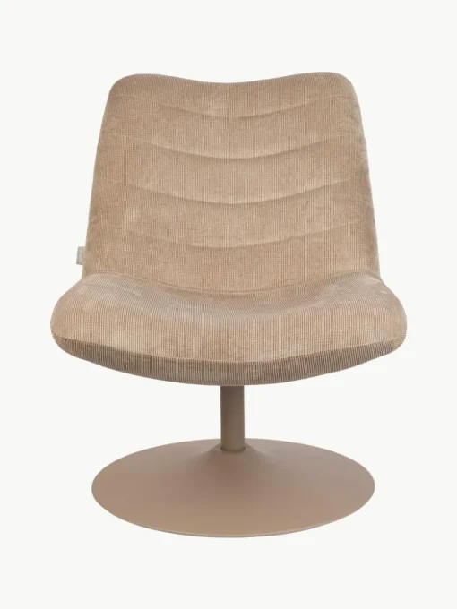 Draaibar corduroy loungefauteuil Bubba