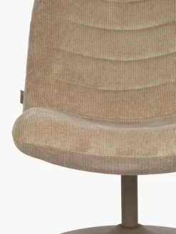 Draaibar corduroy loungefauteuil Bubba