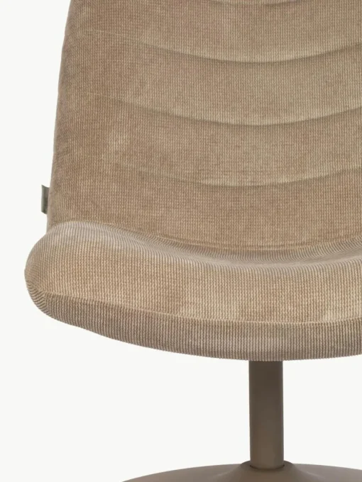 Draaibar corduroy loungefauteuil Bubba