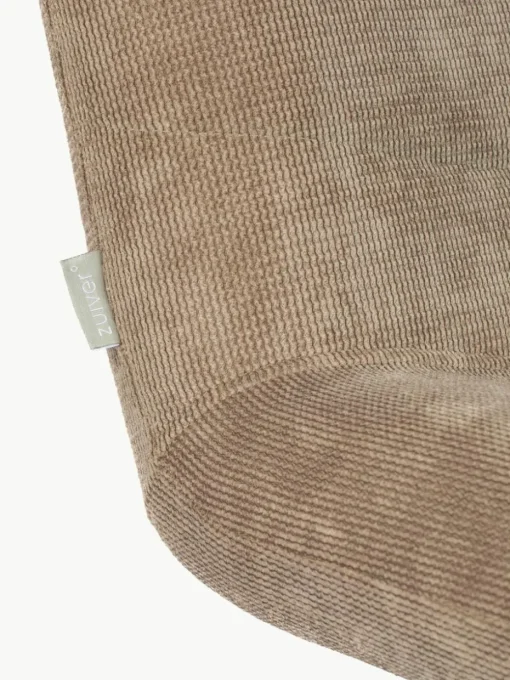 Draaibar corduroy loungefauteuil Bubba